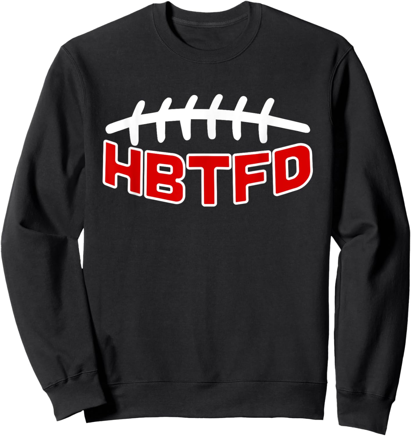HBTFD Football Sweatshirt - Sweatshirt | Black