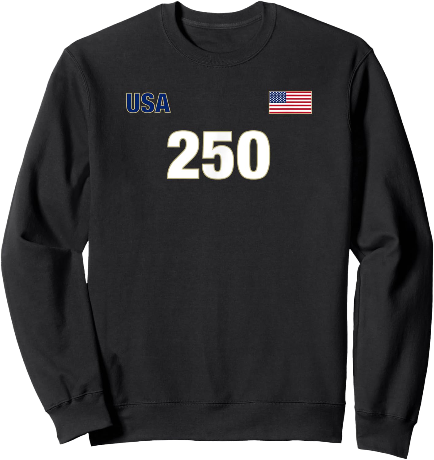 Usa 250 Sweatshirt - Sweatshirt | Black