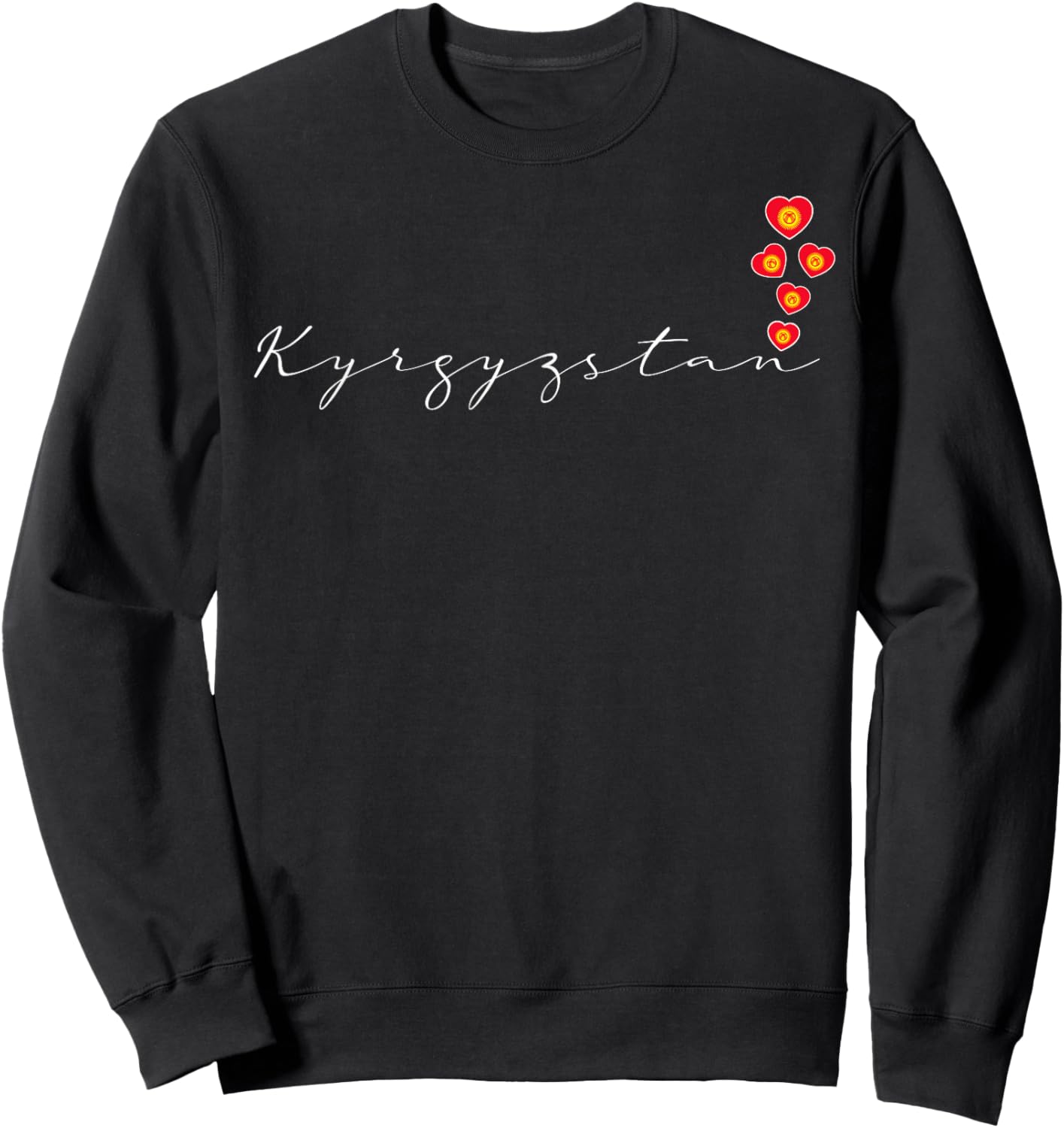 Kyrgyzstan Sweatshirt - Sweatshirt | Black