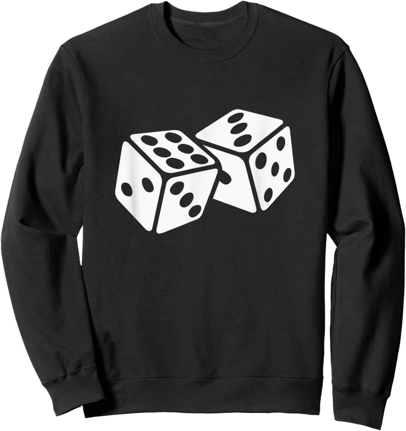 Board Game Dice Sweatshirt - Sweatshirt | Black