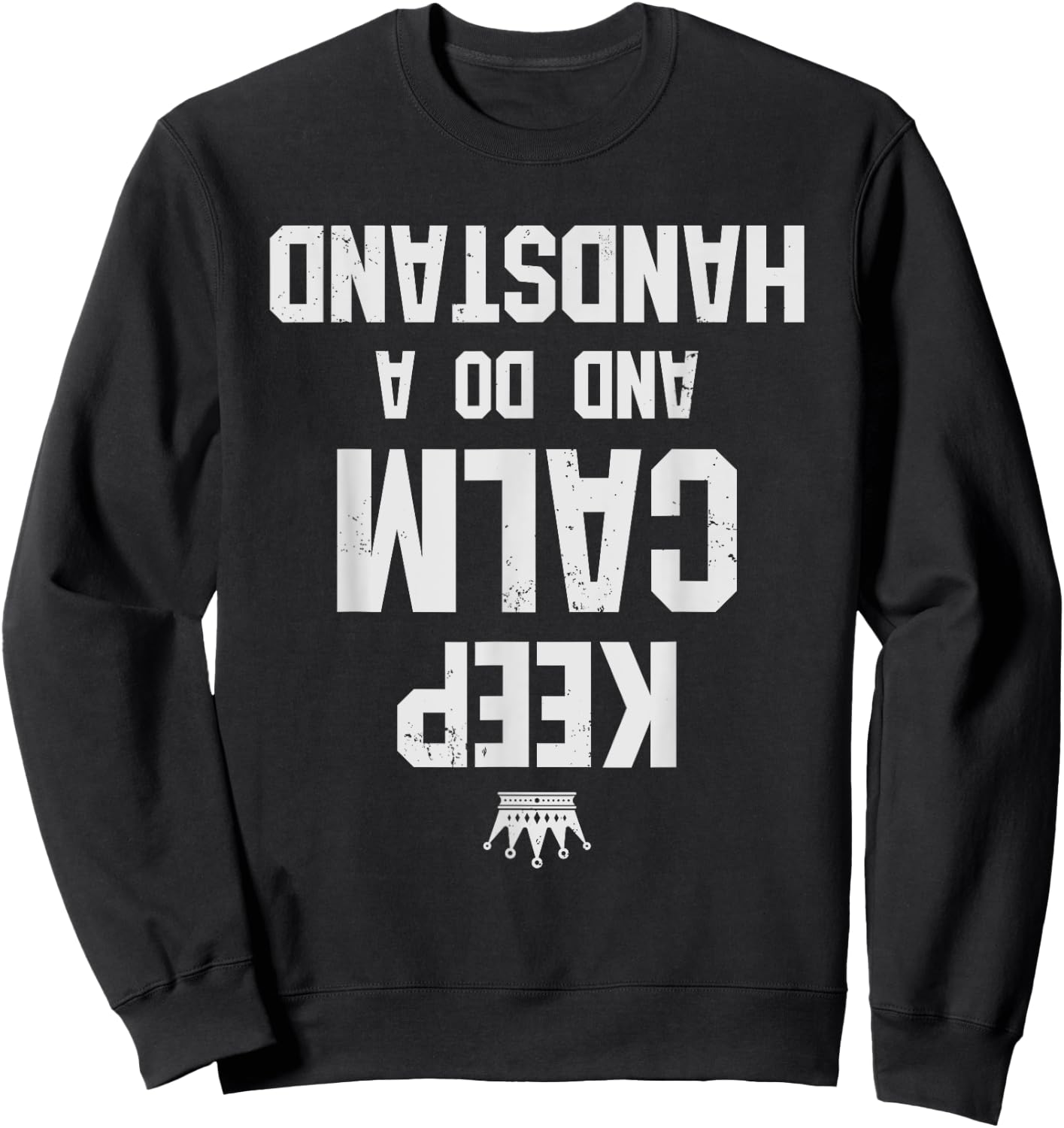 Gymnastics Coach - Do A Handstand Sweatshirt - Sweatshirt | Black