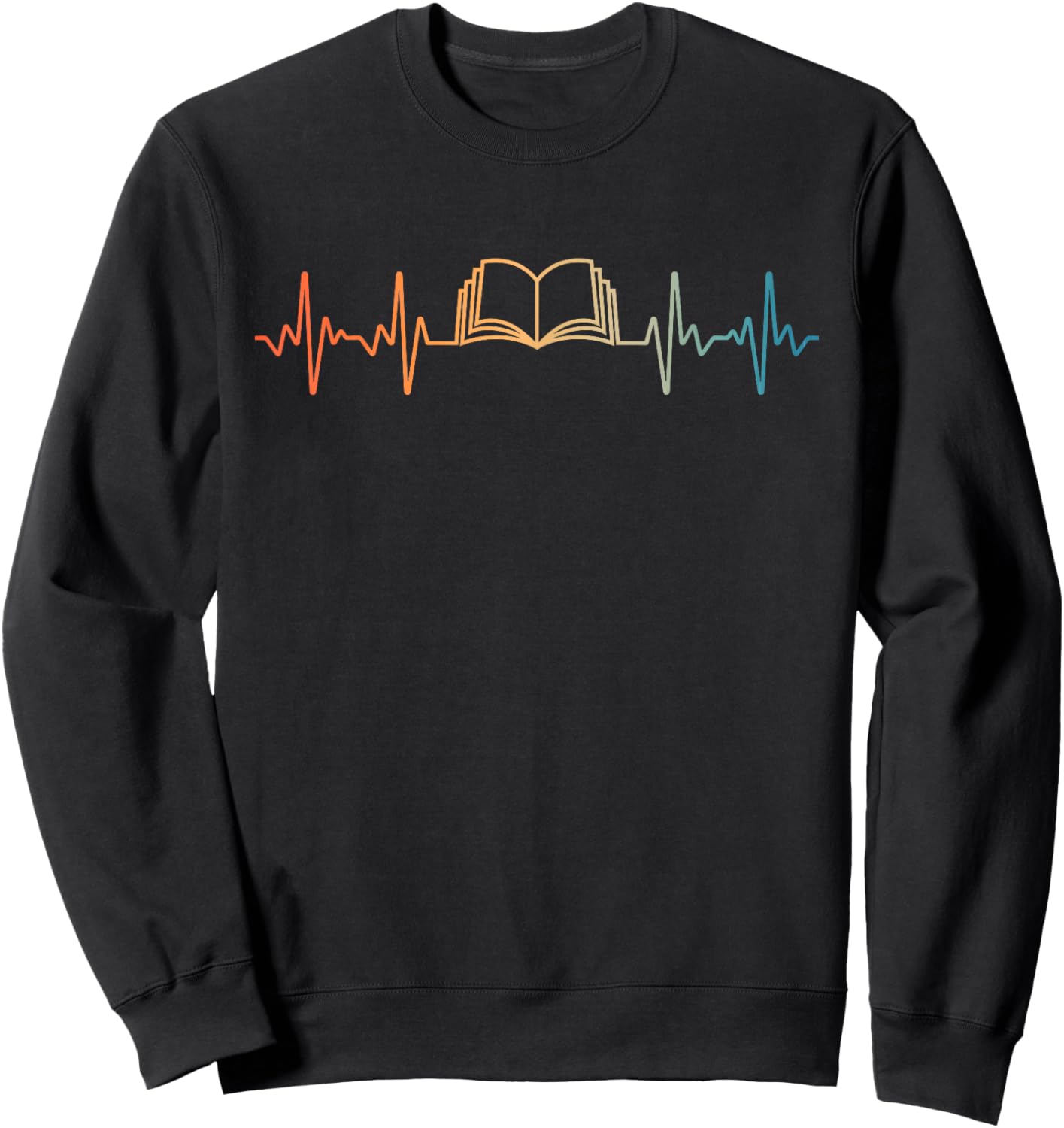 Funny Reading Art Women Bookworm Reader Book Lover , Small Sweatshirt - Sweatshirt | Black