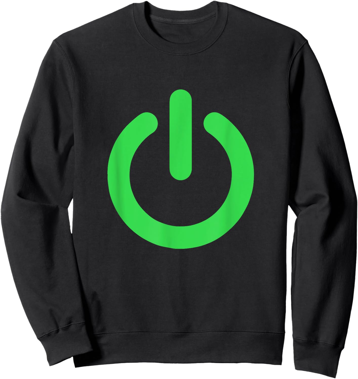Power Button & Gifts Power Button Sweatshirt - Sweatshirt | Black