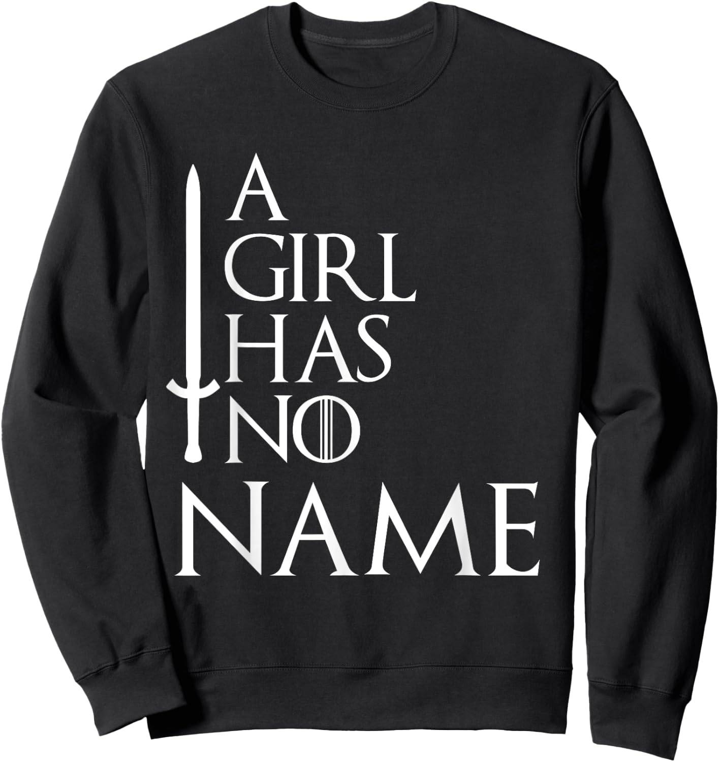 A Girl Has No Home No Name Vintage Outfit Men Women Kids Sweatshirt - Sweatshirt | Black