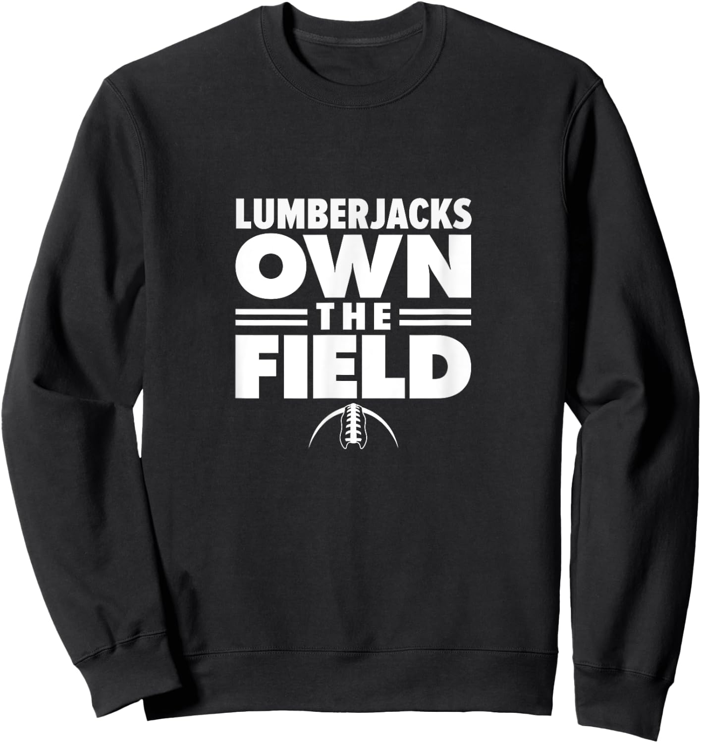 Wausau East High School Own the Field Sweatshirt - Sweatshirt | Black