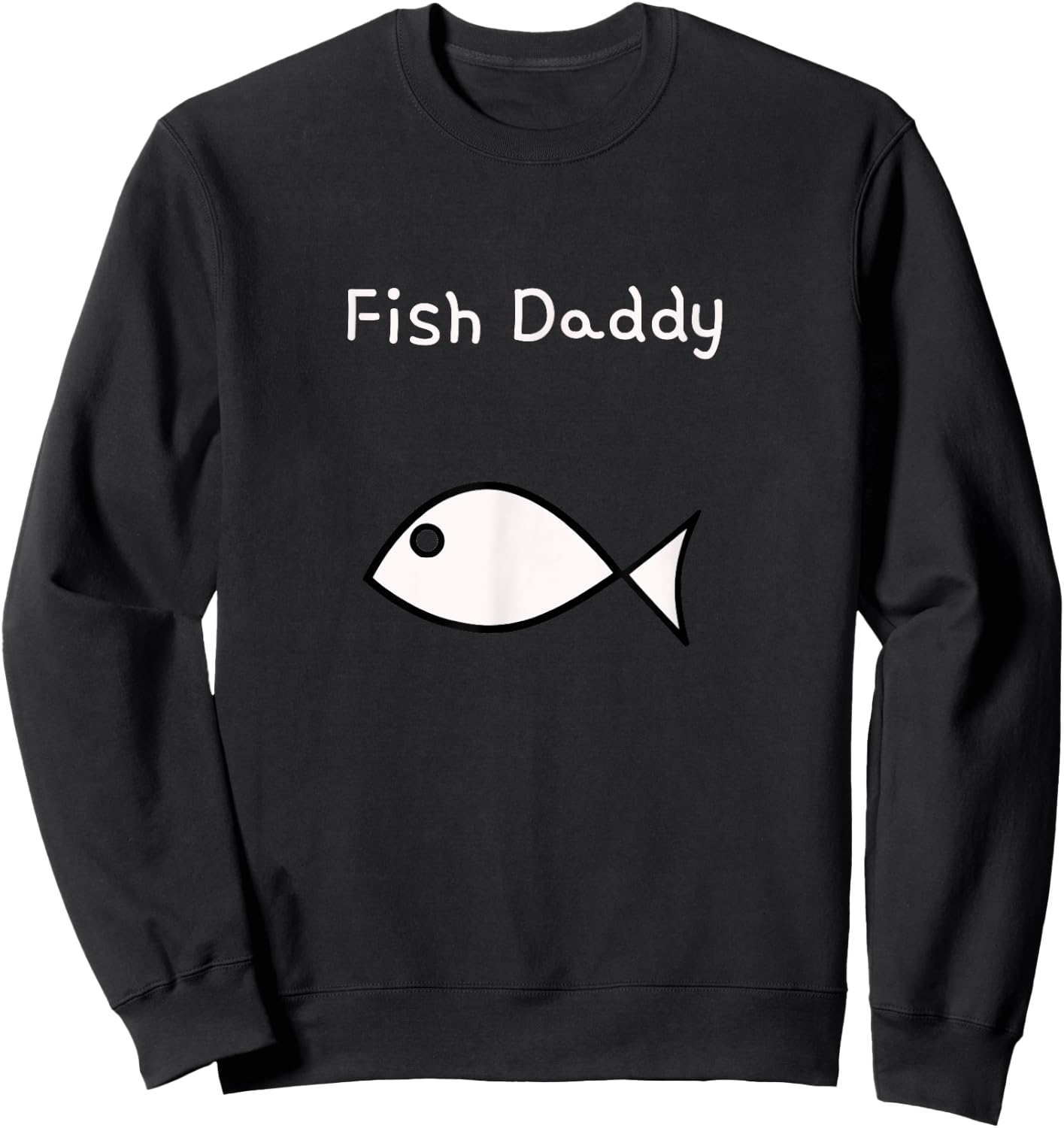 Fish Daddy Sweatshirt - Sweatshirt | Black