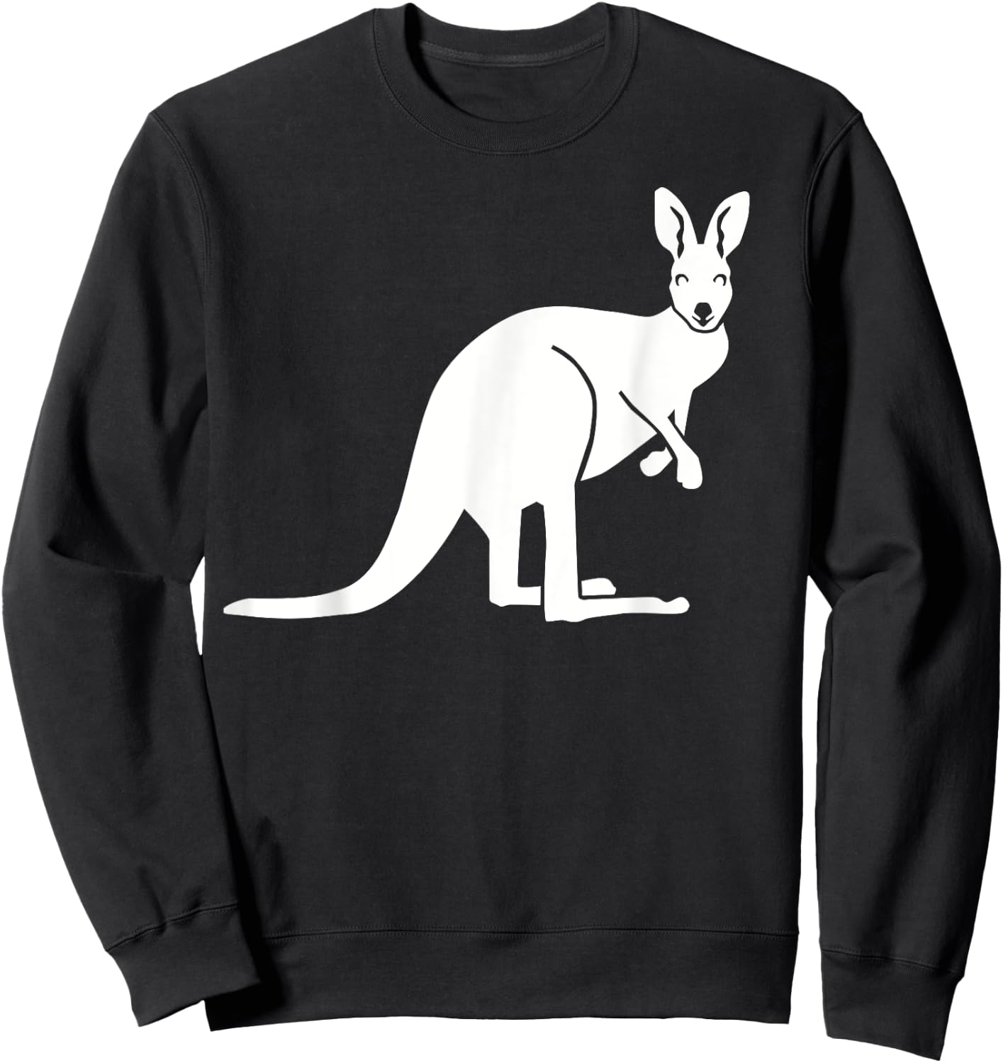 Kangaroo Sweatshirt - Sweatshirt | Black