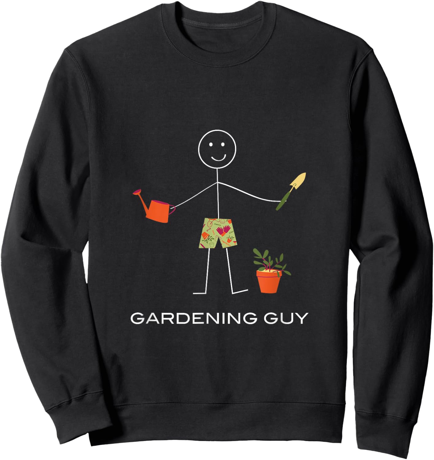 Funny Gardening Design, Boy Gardener Sweatshirt - Sweatshirt | Black