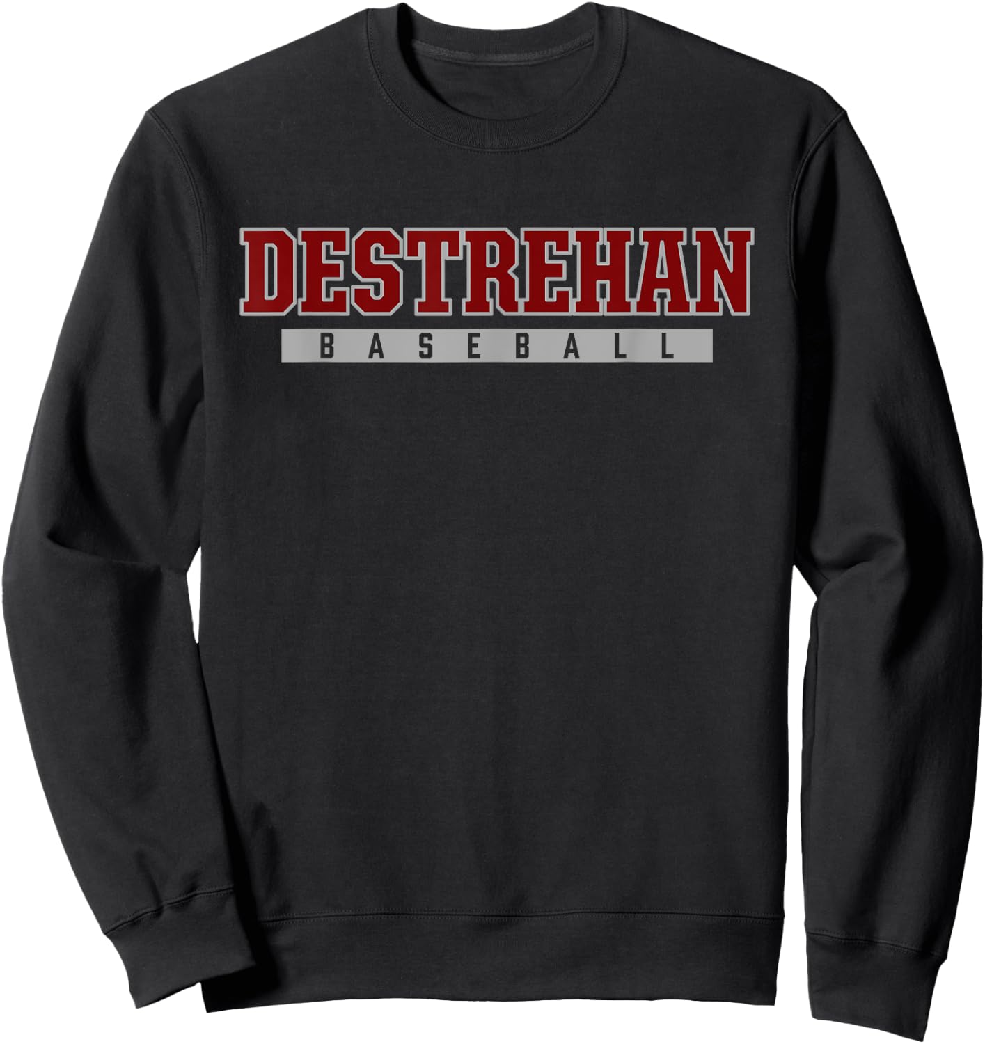 Destrehan High School Baseball Sweatshirt - Sweatshirt | Black