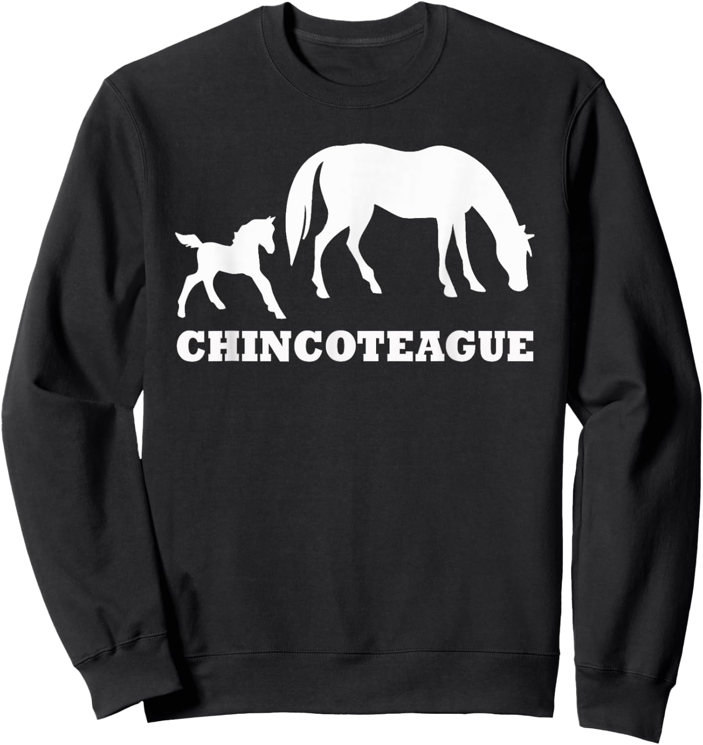 Chincoteague Ponies Sweatshirt - Sweatshirt | Black