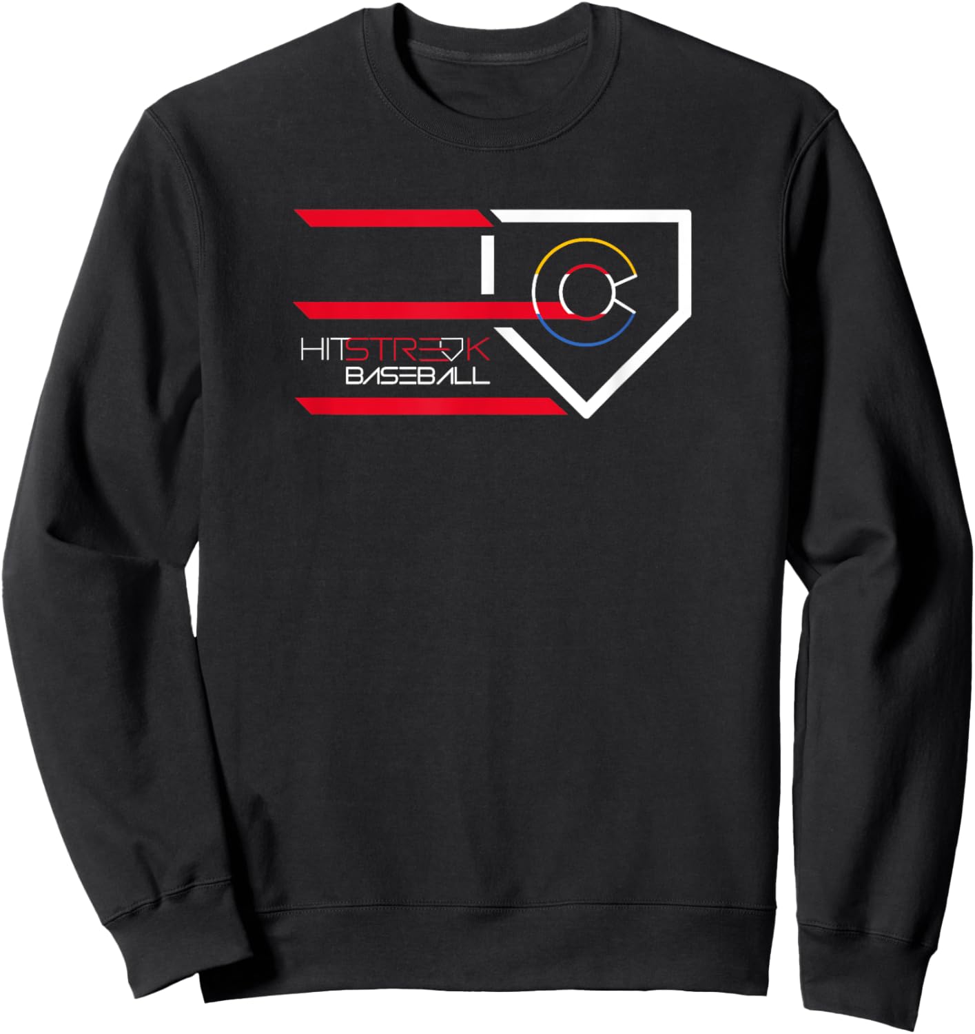 Colorado - Hit Streak Baseball Sweatshirt - Sweatshirt | Black