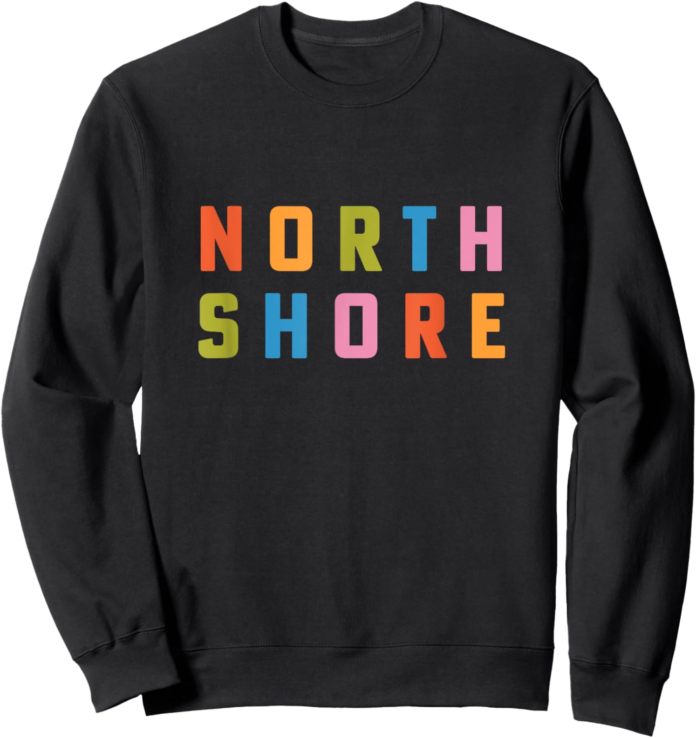 North Shore Minnesota Lake Superior Duluth MN Sweatshirt - Sweatshirt | Black