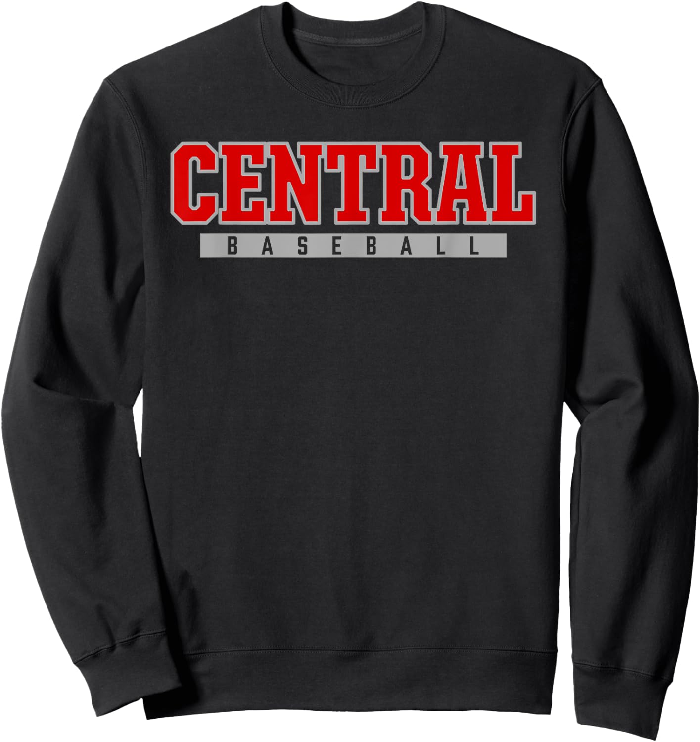 Central High School Baseball Sweatshirt - Sweatshirt | Black