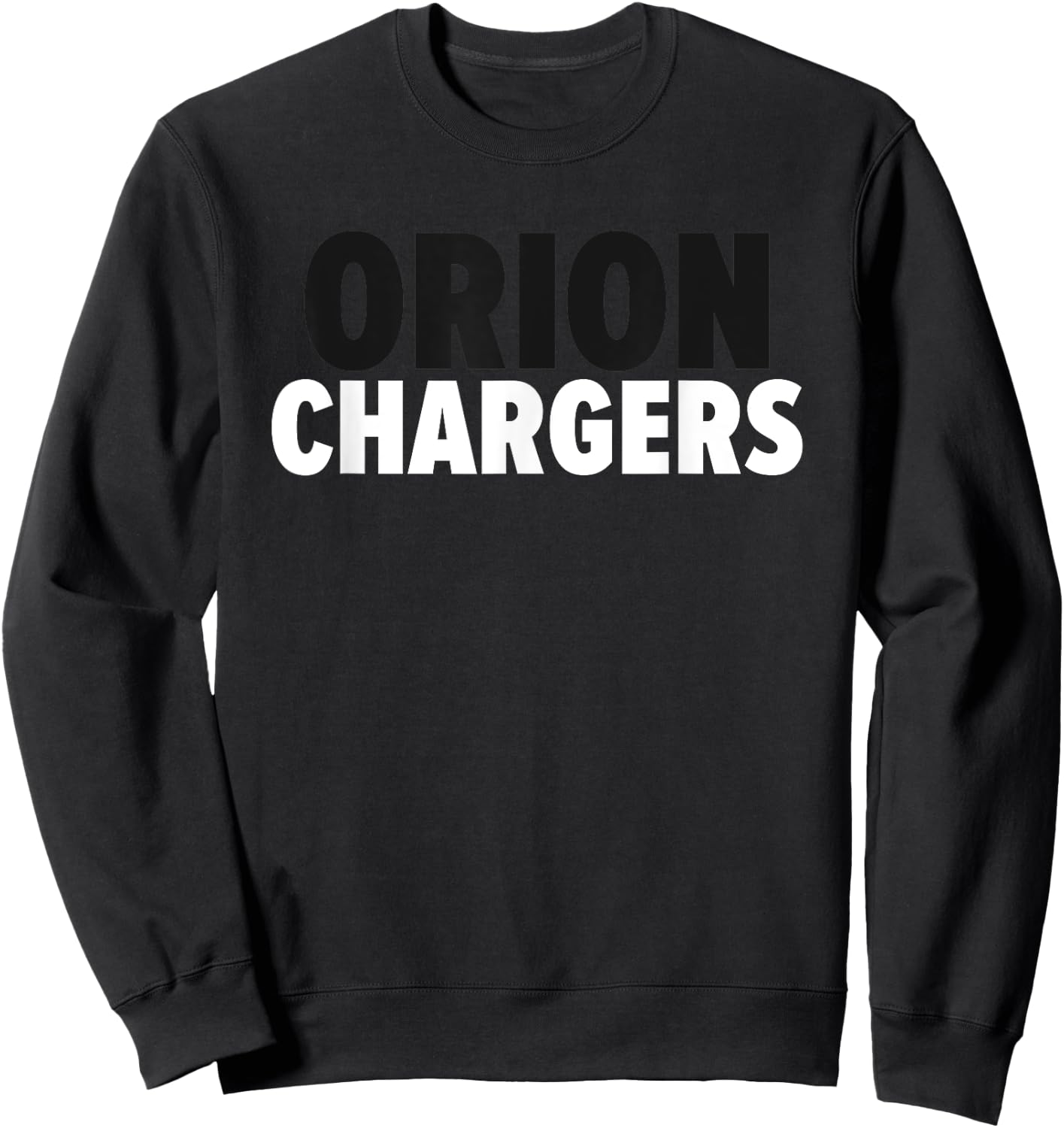 Orion Chargers Bold Sweatshirt - Sweatshirt | Black