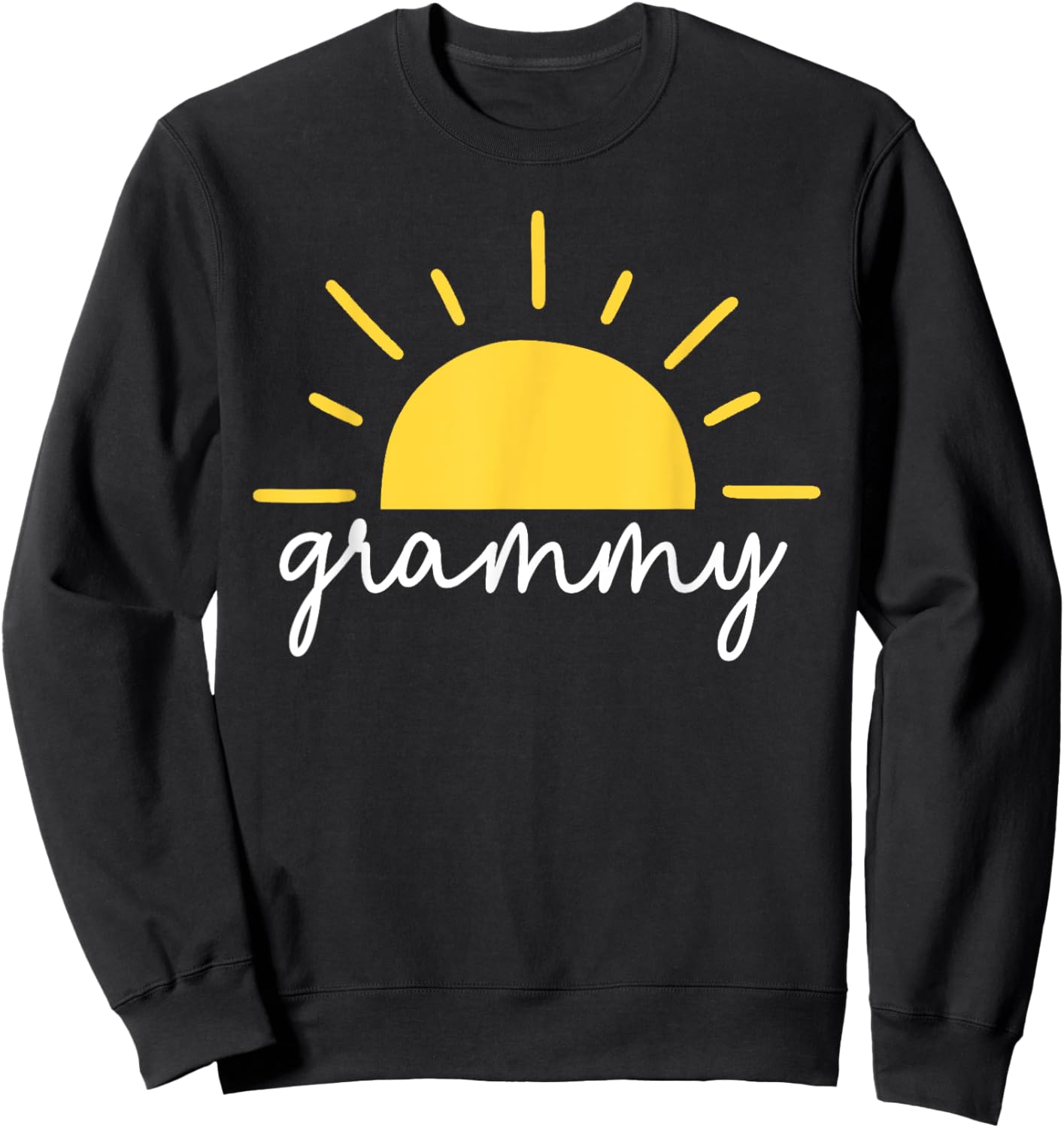Grammy of the 1st Birthday First Trip Around the Sun Party Sweatshirt - Sweatshirt | Black