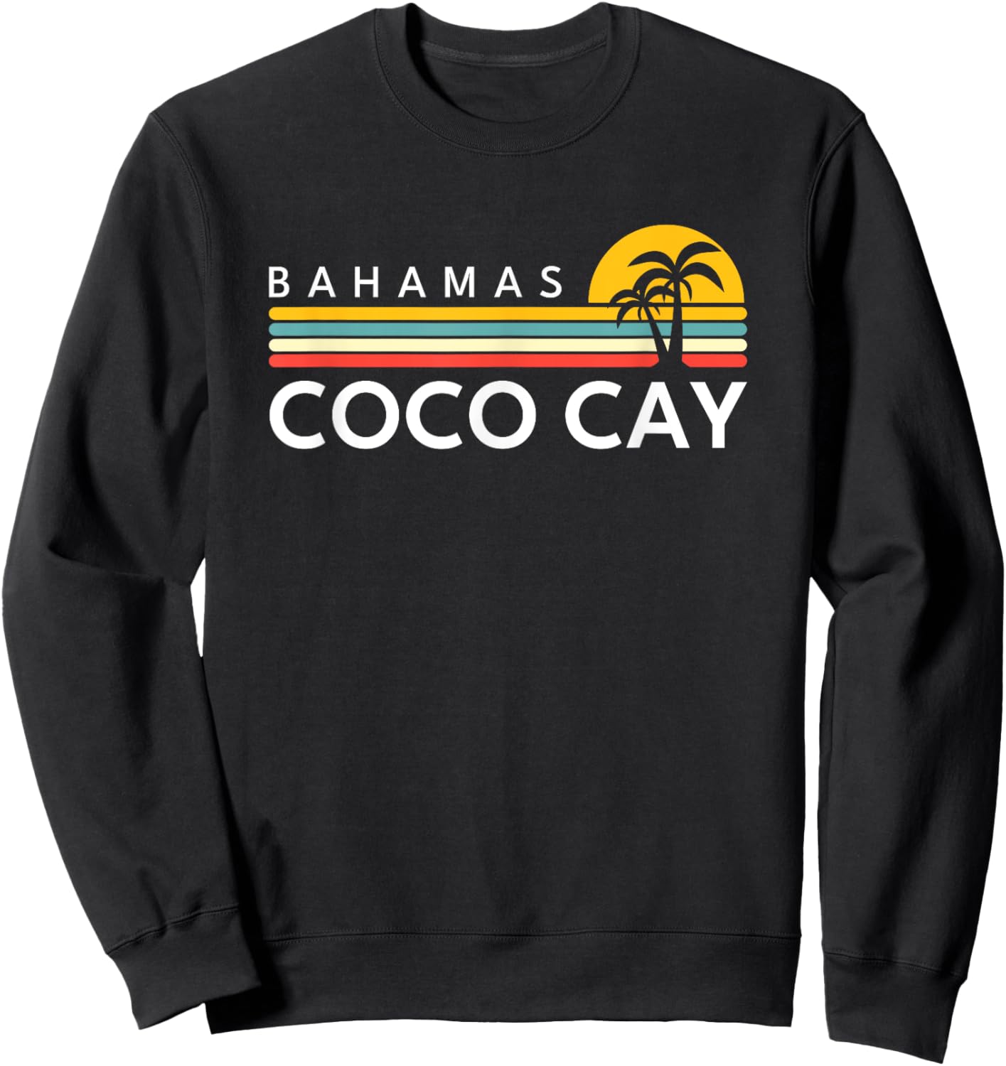 Coco Cay Bahamas Souvenirs CocoCay Sweatshirt - Sweatshirt | Black