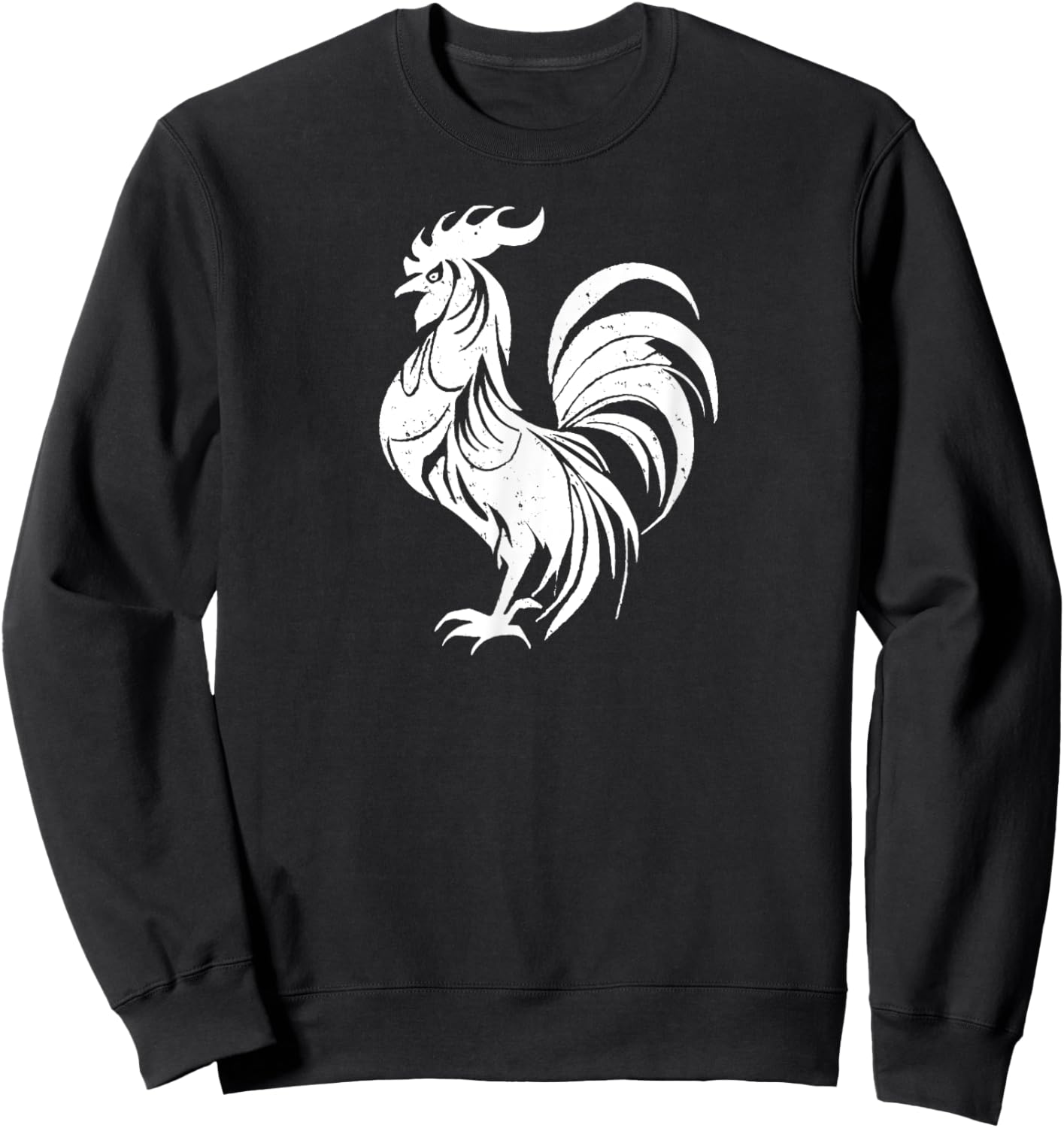 Rooster Country Decor Chicken Gallo Farm Sweatshirt - Sweatshirt | Black