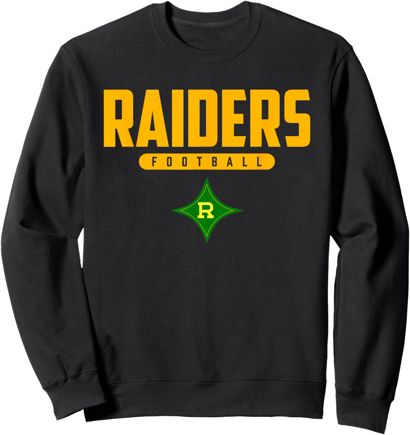 Richmond Raiders Logo Football HS Sweatshirt - Sweatshirt | Black