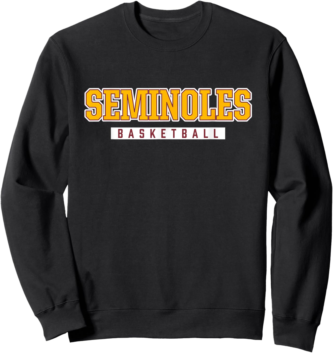 Seminoles Basketball Creekside High School Sweatshirt - Sweatshirt | Black