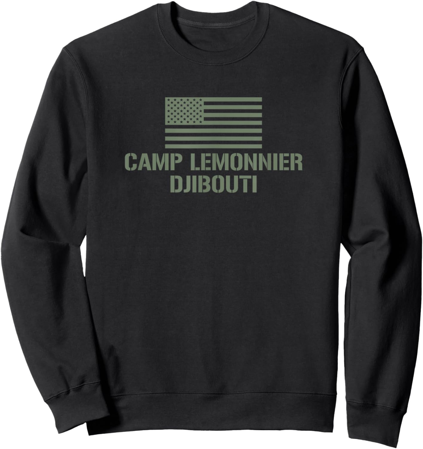 Camp Lemonnier Sweatshirt - Sweatshirt | Black