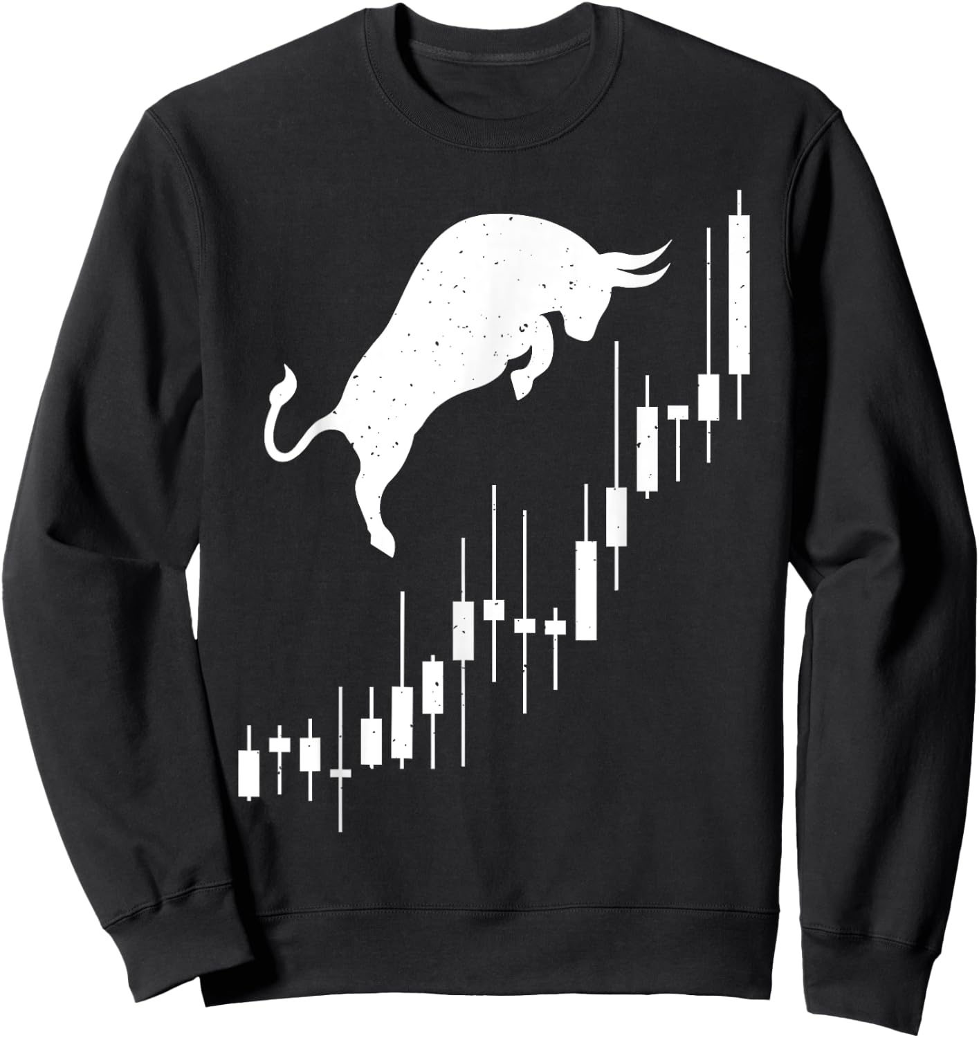 Cool Stock Market Art Women Stock Trading Day Trader Sweatshirt - Sweatshirt | Black