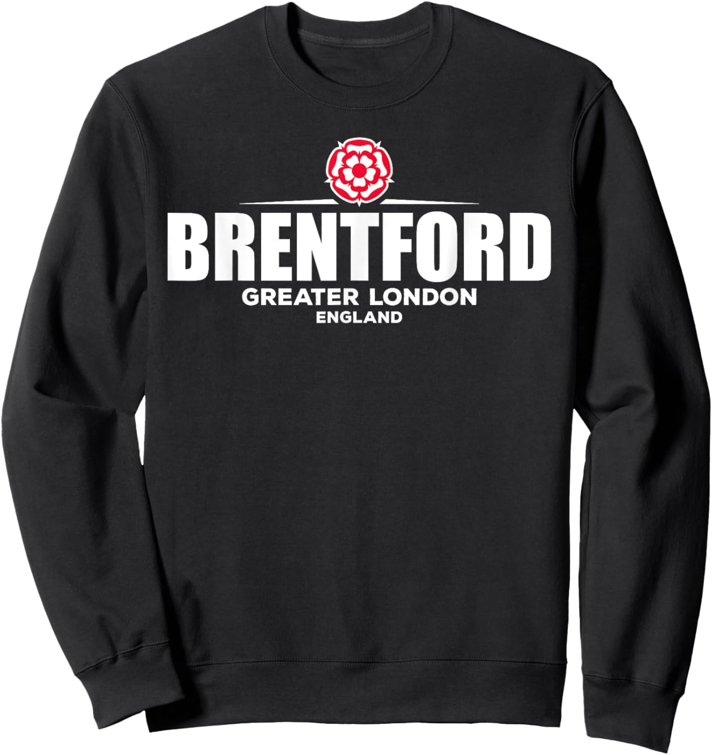 Brentford England Designs Women's & Kids' Black Sweatshirt - Sweatshirt | Black