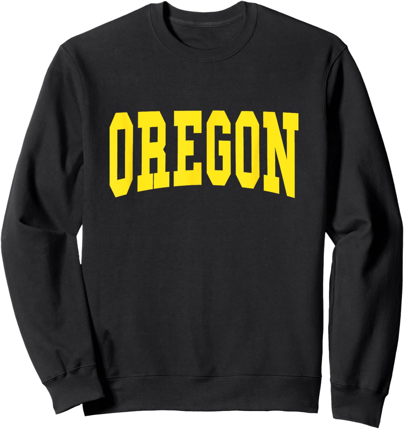 OREGON - Throwback Design - Classic Sweatshirt - Sweatshirt | Black