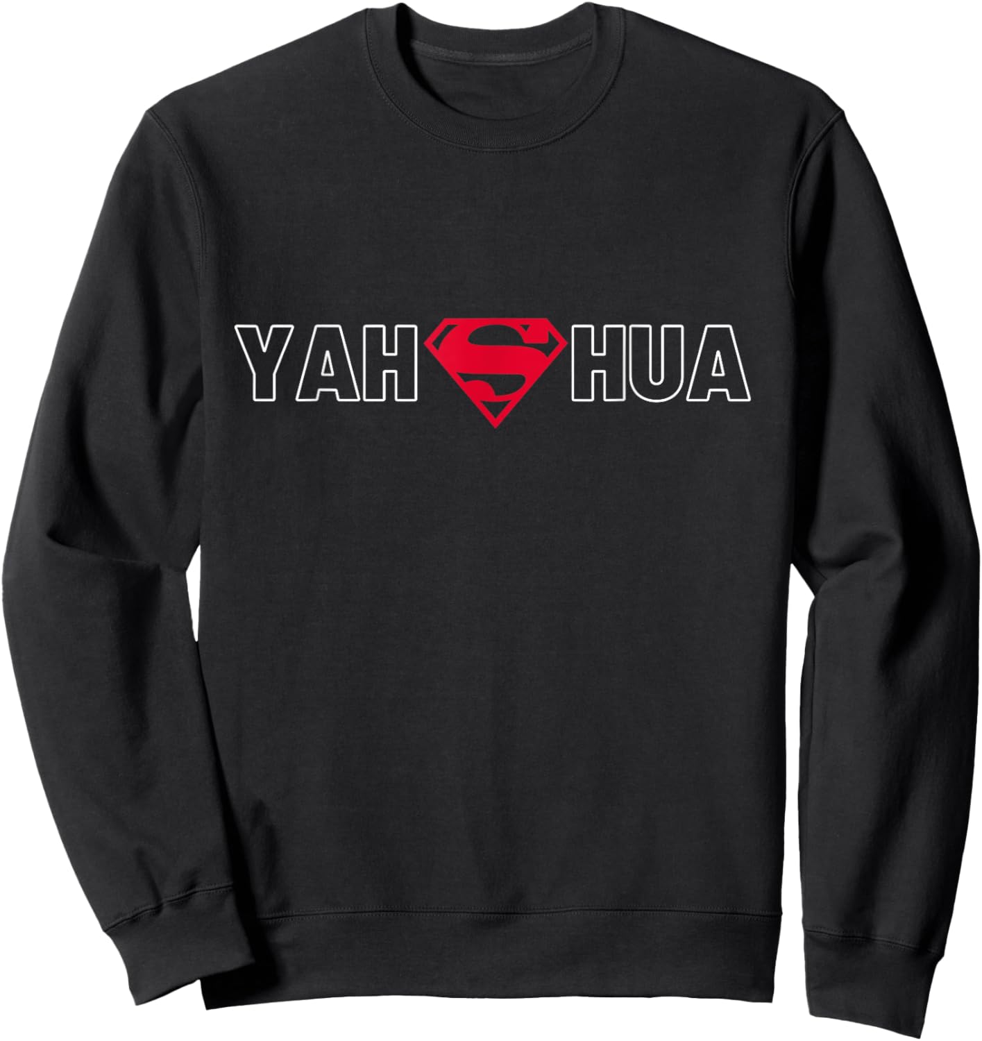 Yahshua Is My Superpower - Chosen Ones Hebrew Israelite Sweatshirt - Sweatshirt | Black