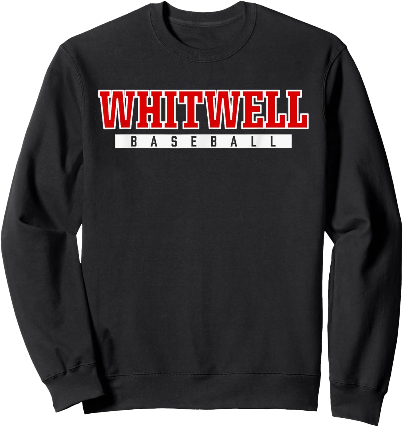 Whitwell High School Baseball Sweatshirt - Sweatshirt | Black