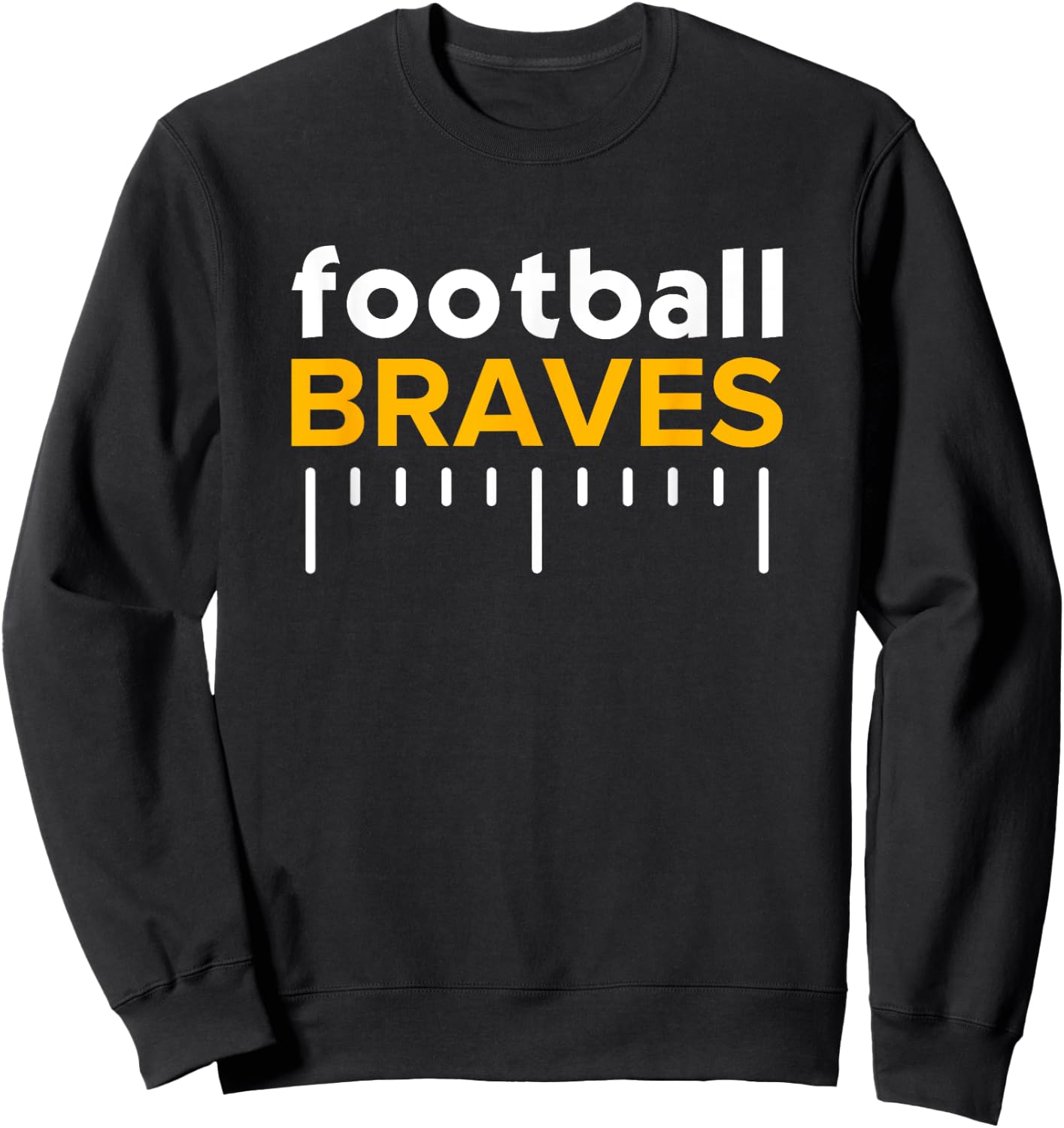 Star Valley Braves Football Lines HS Sweatshirt - Sweatshirt | Black