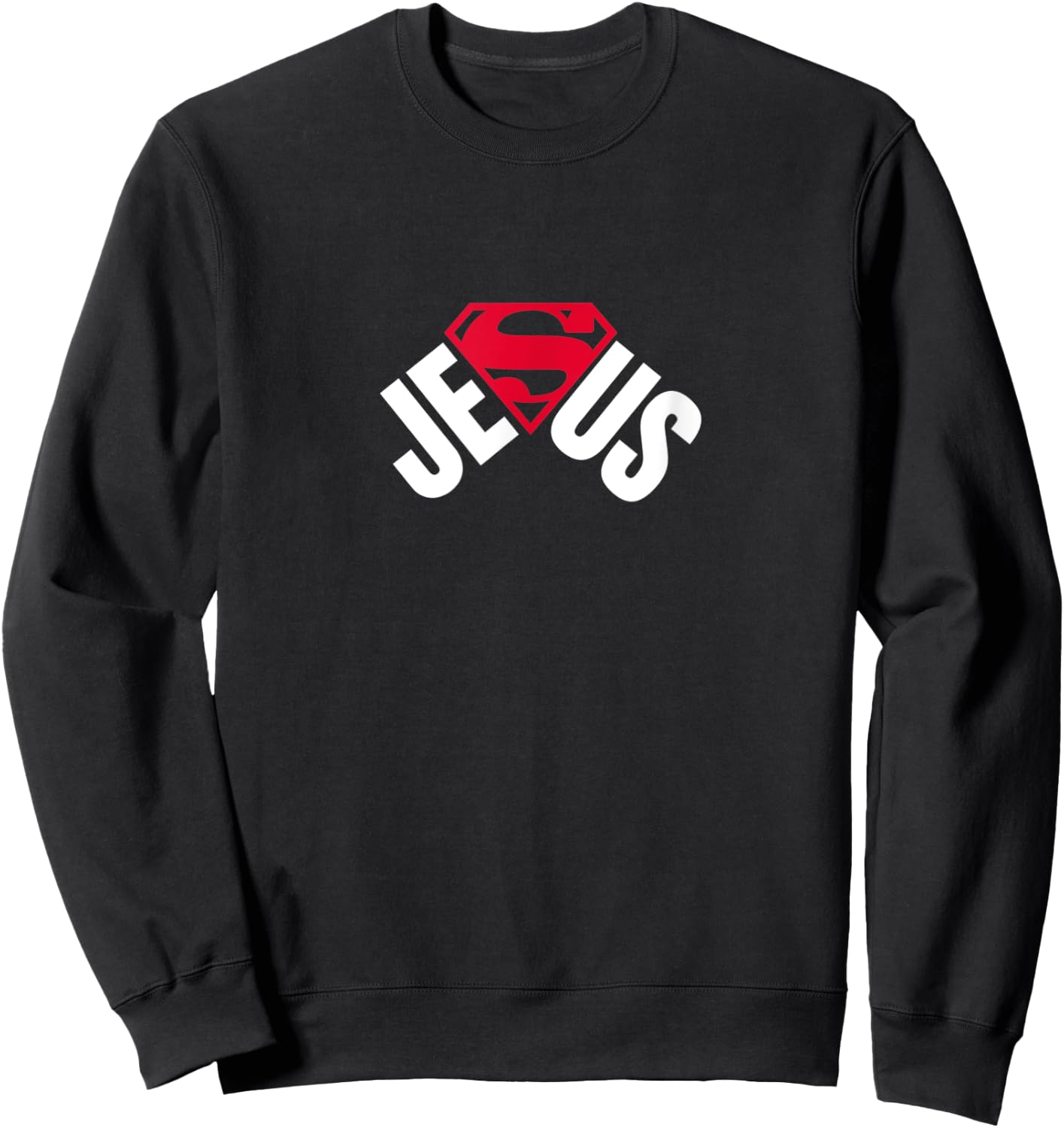 Jesus Is My Superpower - My Everything Protection Faith Sweatshirt - Sweatshirt | Black