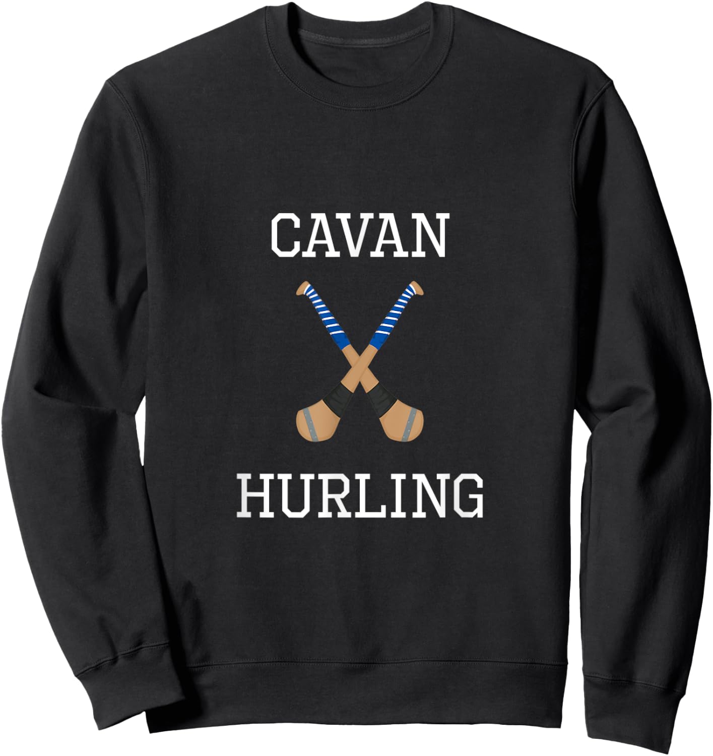 Cavan Hurling Irish County Ireland Hurling Sweatshirt - Sweatshirt | Black