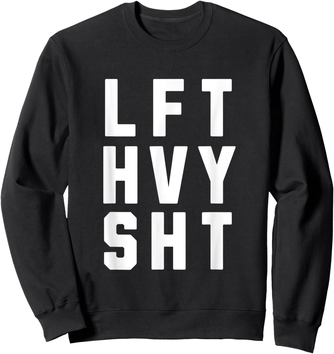 Lift Heavy Gym Pump Cover Sweatshirt - Sweatshirt | Black
