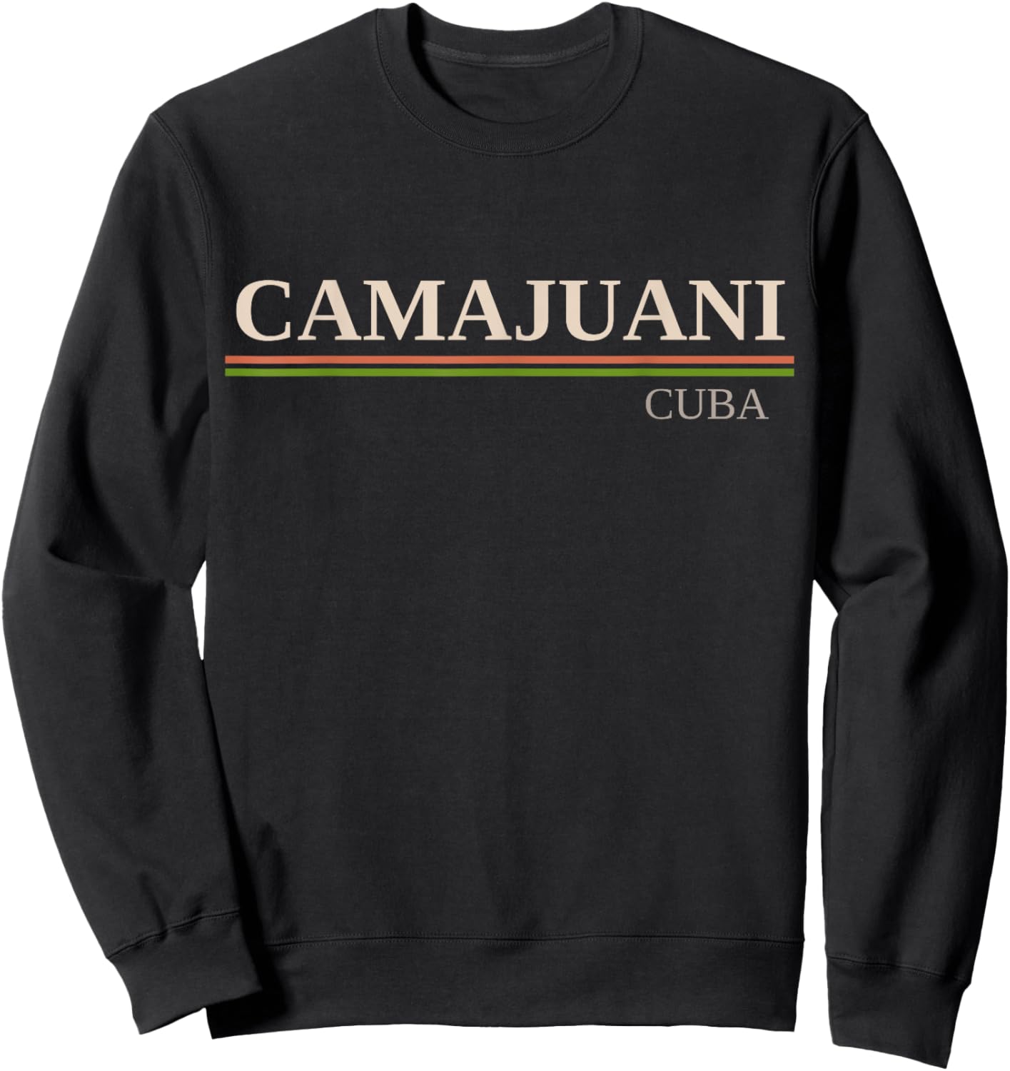 Camajuani Cuba Sweatshirt - Sweatshirt | Black