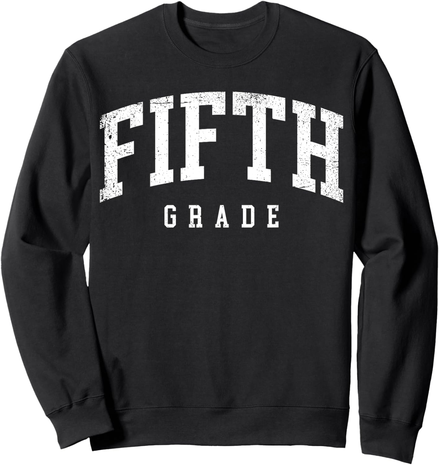 Fifth Grade Squad 5th Grade Team Retro First Day of School Sweatshirt - Sweatshirt | Black