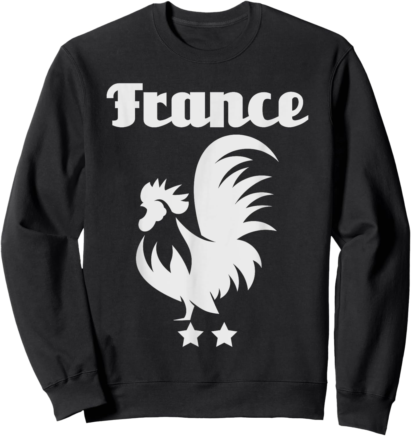 Les Bleus 2022 French Soccer France Vintage Retro Football Sweatshirt - Sweatshirt | Black
