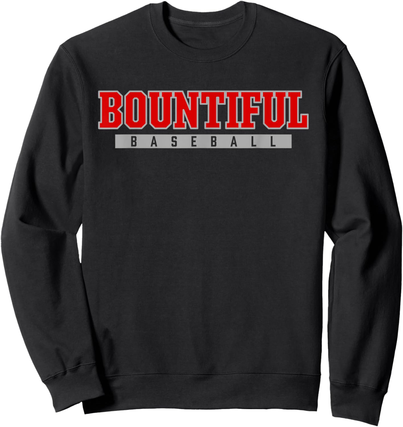 Bountiful High School Baseball Sweatshirt - Sweatshirt | Black