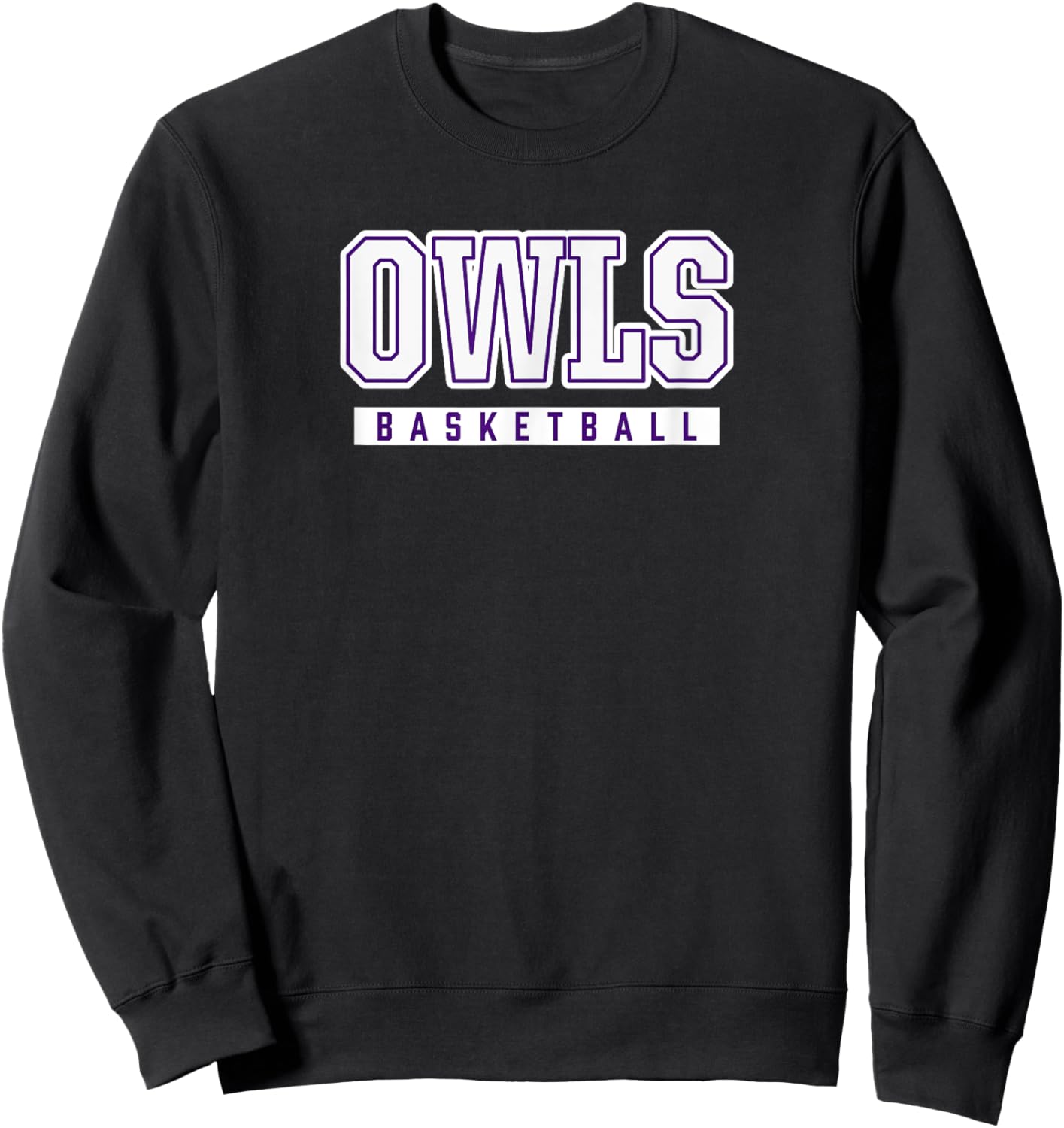 Owls Basketball Seymour High School Sweatshirt - Sweatshirt | Black