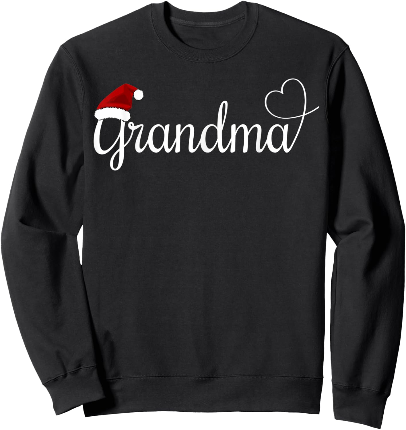 Christmas Grandma Sweatshirt - Sweatshirt | Black