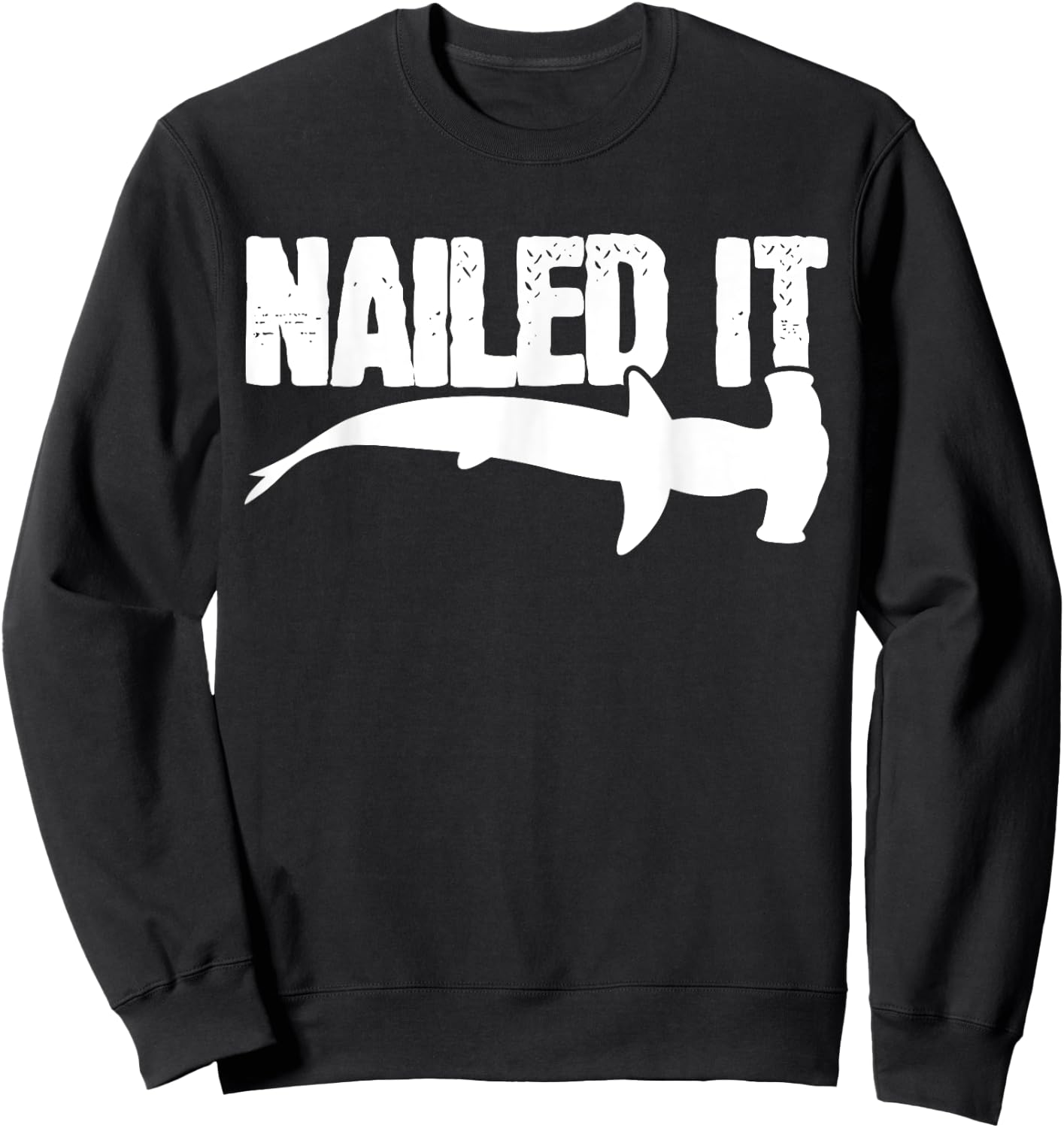Hammerhead Shark Marine Biologist Funny Gift Sweatshirt - Sweatshirt | Black