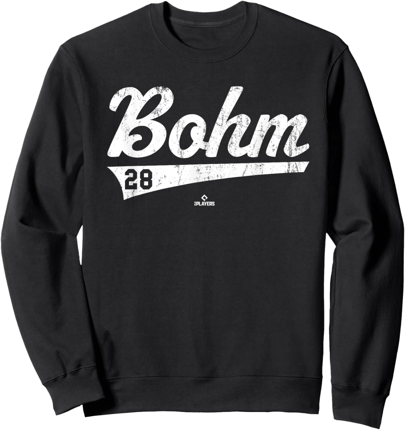 Vintage Gameday Alec Bohm Philadelphia MLBPA Sweatshirt - Sweatshirt | Black