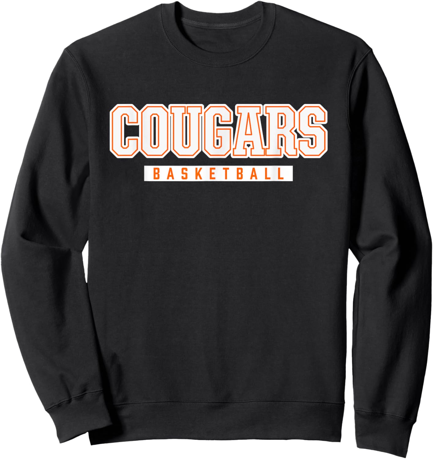 Cougars Basketball Northside High School Sweatshirt - Sweatshirt | Black
