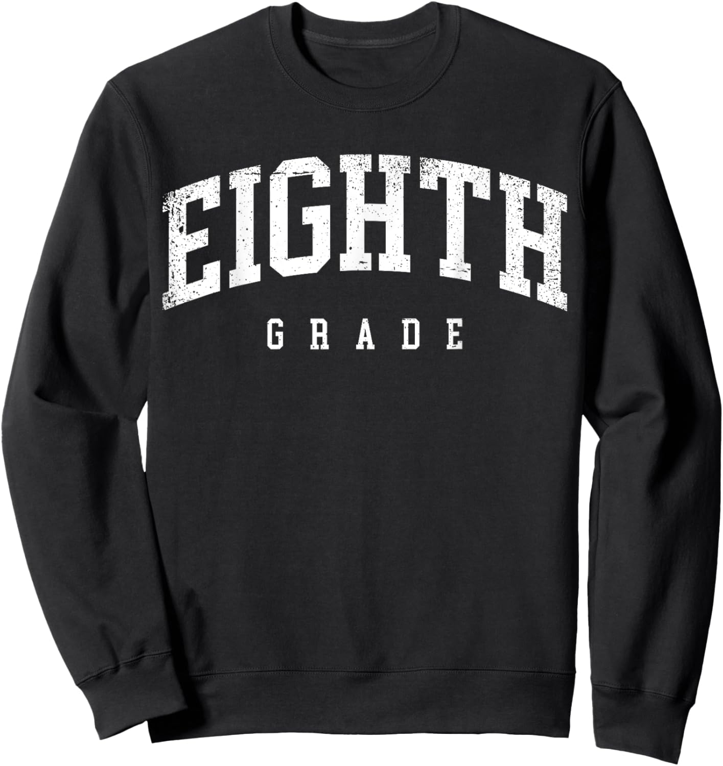 Eighth Grade Squad 8th Grade Team Retro First Day of School Sweatshirt - Sweatshirt | Black