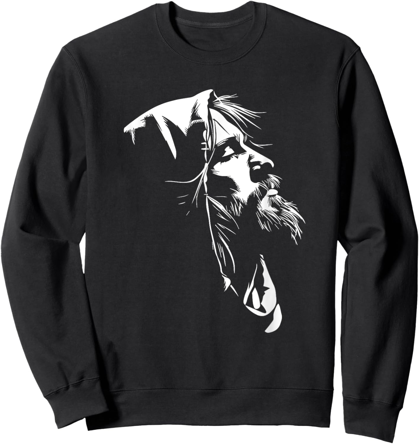 Jesus Sweatshirt - Sweatshirt | Black