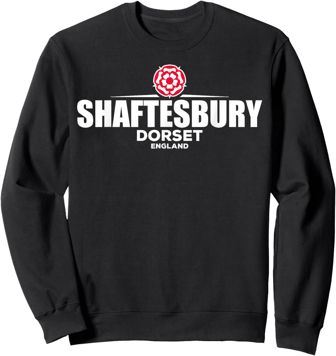 Shaftesbury Dorset England Sweatshirt - Sweatshirt | Black
