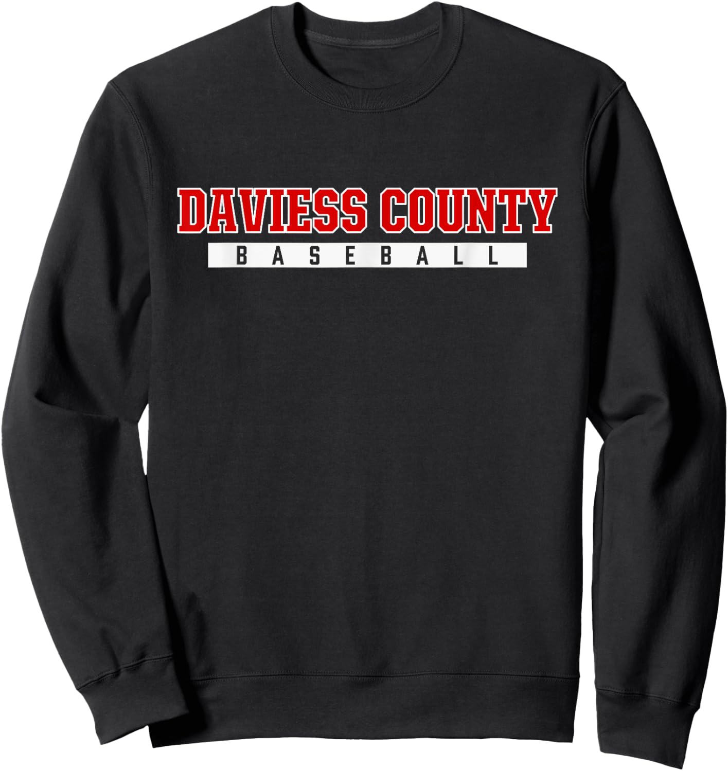Daviess County High School Baseball Sweatshirt - Sweatshirt | Black