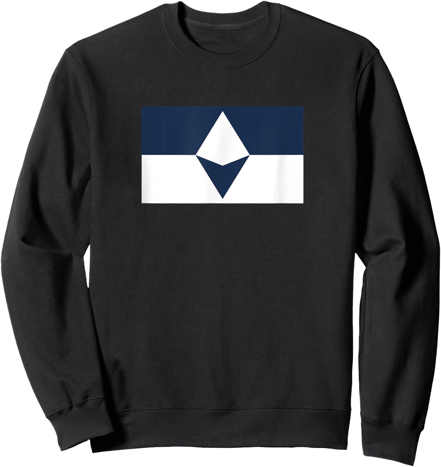 Antarctica Flag True South Design Sweatshirt - Sweatshirt | Black