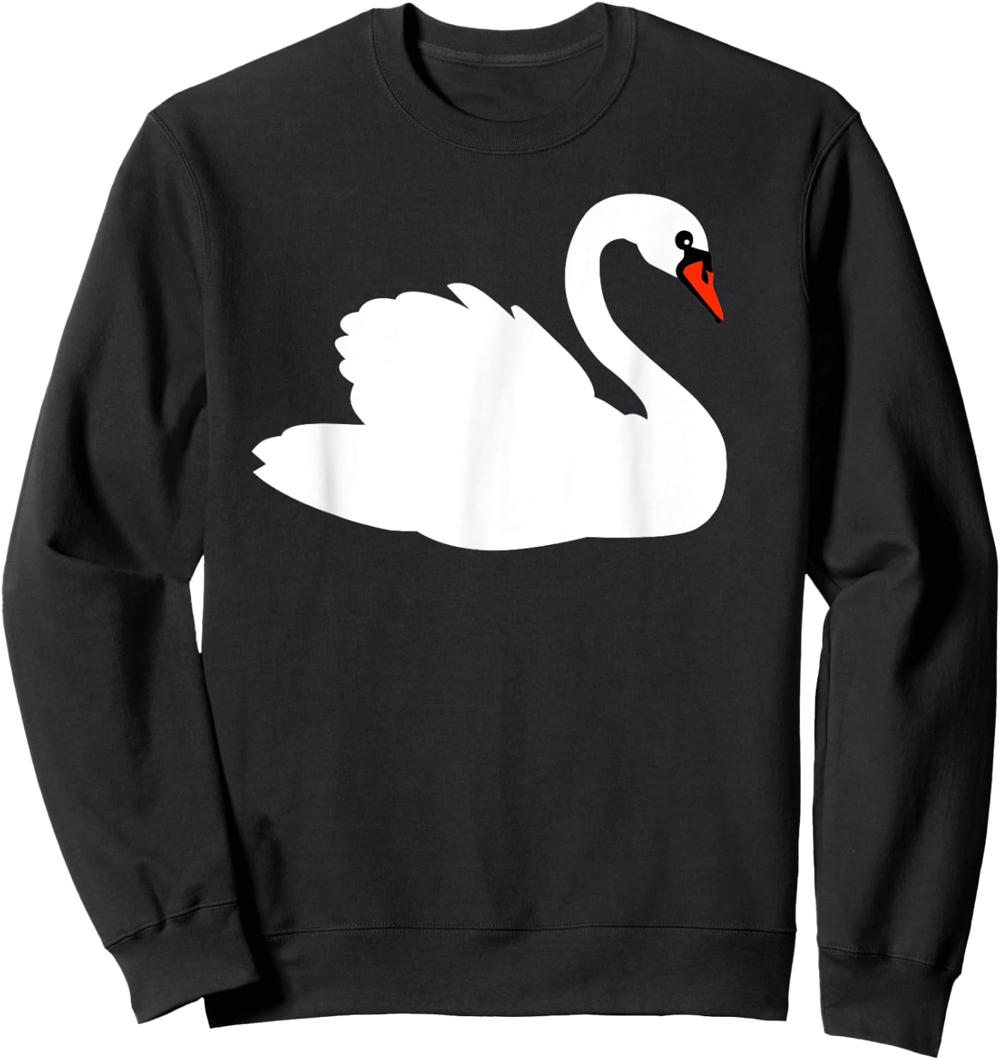 Swan Sweatshirt - Sweatshirt | Black