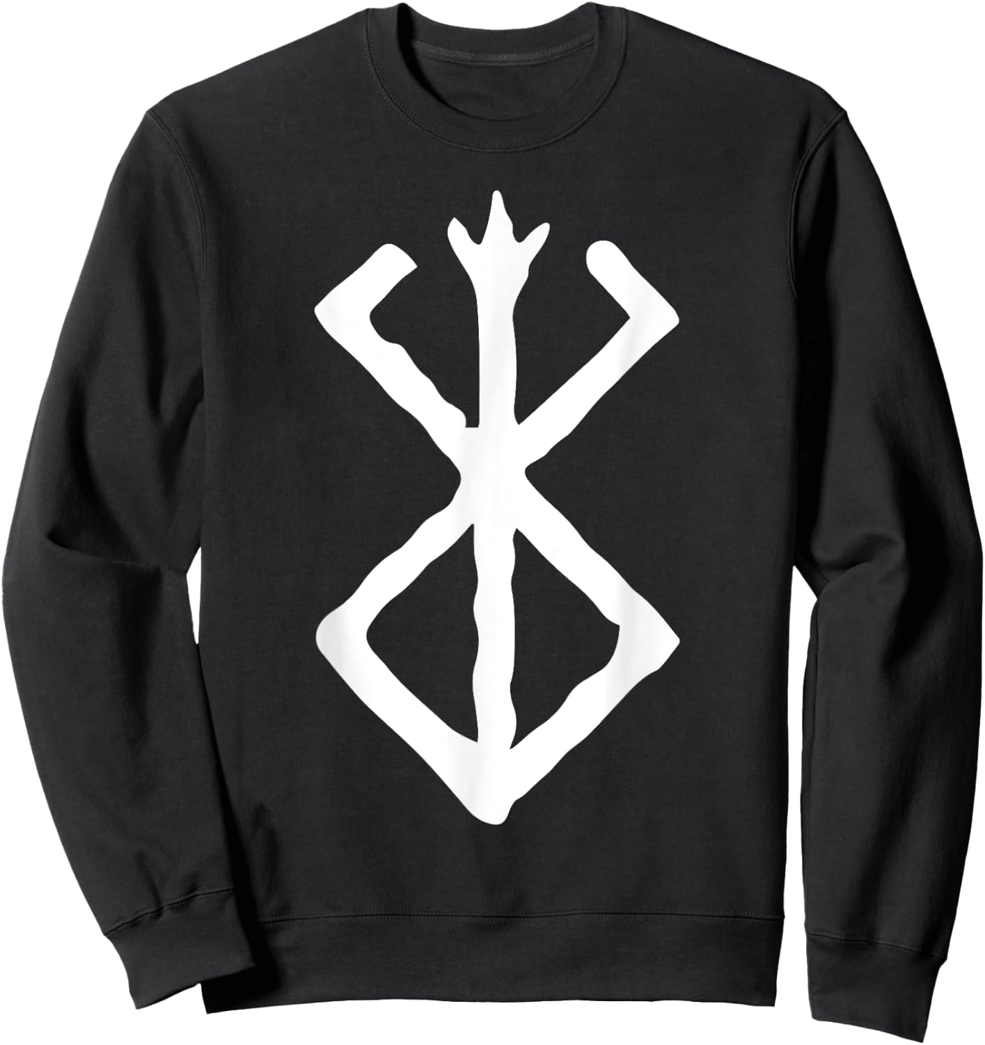 Signs and Symbols Men's Black Viking Rune Sweatshirt - Sweatshirt | Black