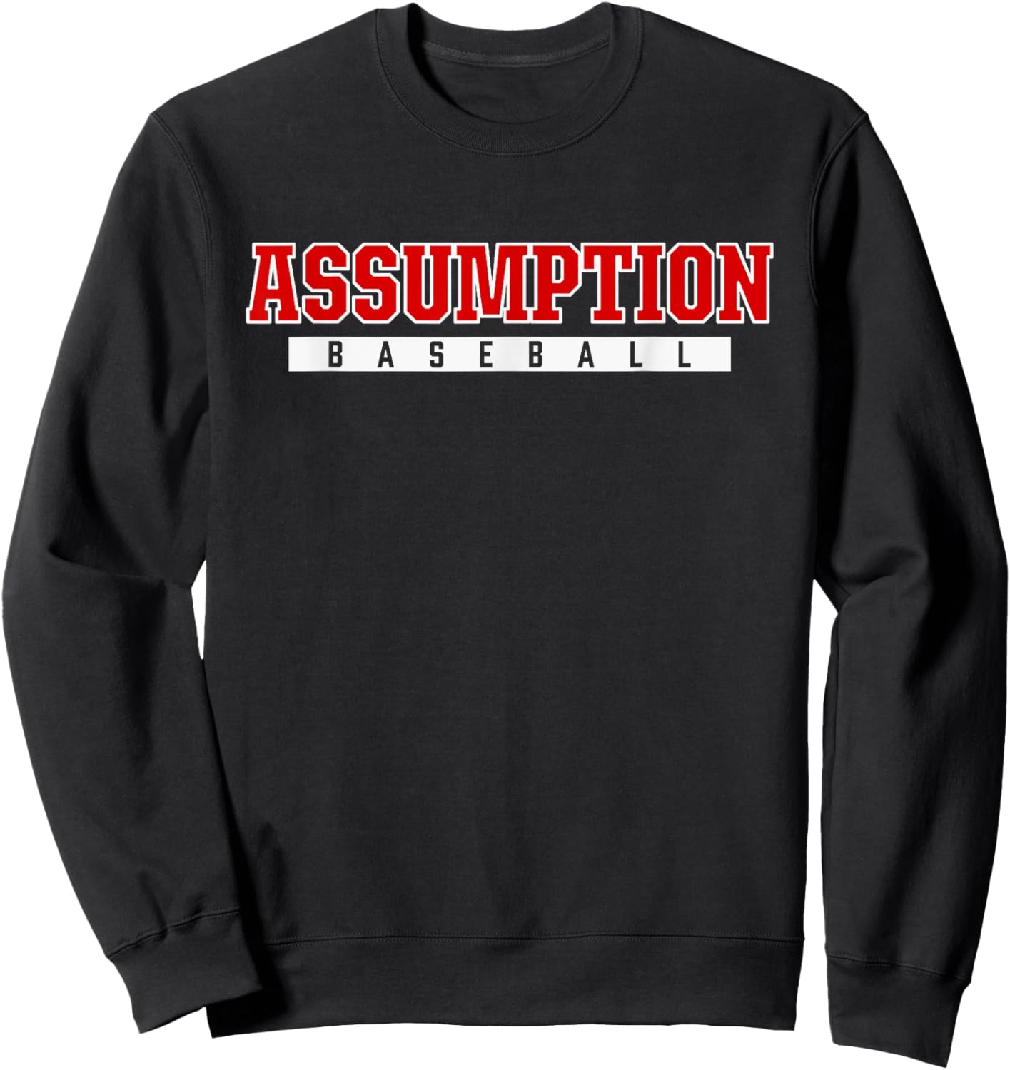 Assumption High School Baseball Sweatshirt - Sweatshirt | Black